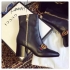 Gucci Leather mid-heel ankle boot